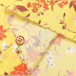 Wider Width Polyester Satin Print Fabric – Flower - nomura tailor