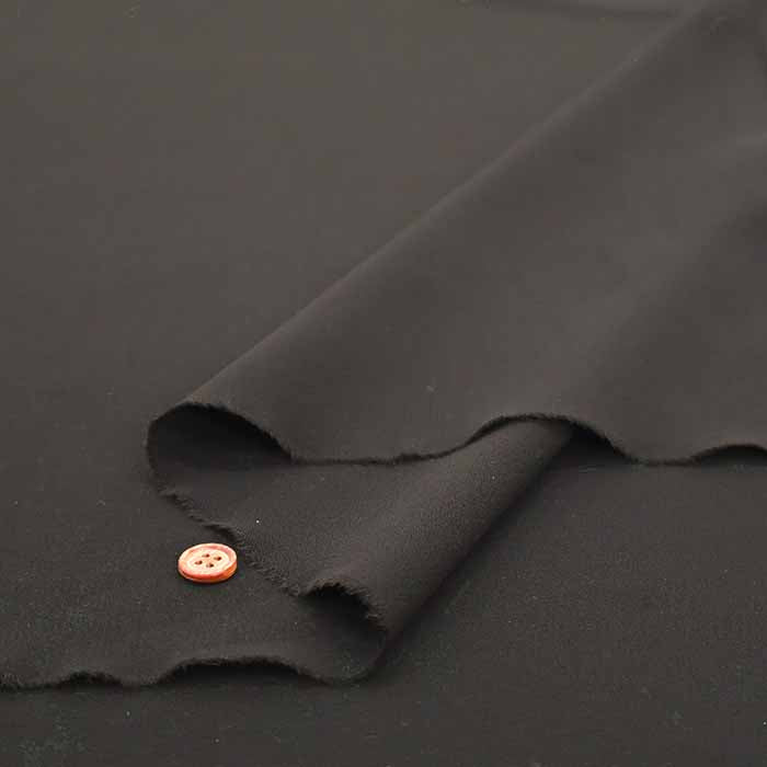 Polyester Black Formal Stretch Fabric - Plain - nomura tailor