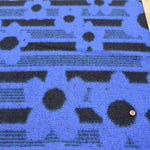 Made in Italy Brushed Pile Jacquard Fabric - Border Flower - nomura tailor