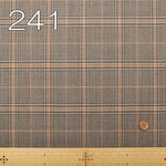 Wool Glen Check Pattern Fabric - nomura tailor
