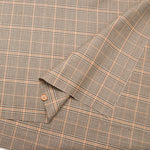Wool Glen Check Pattern Fabric - nomura tailor