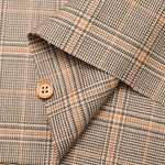 Wool Glen Check Pattern Fabric - nomura tailor