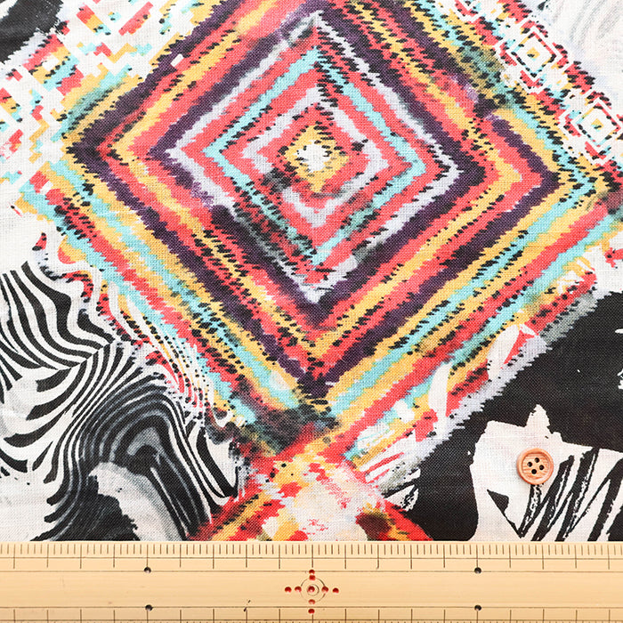 Made in China Linen Fabric - Mosaic - nomura tailor