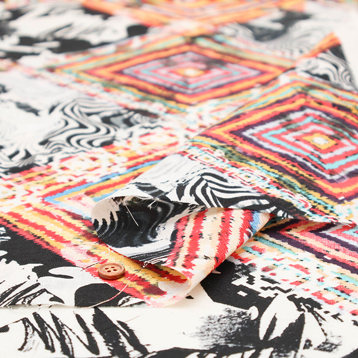 Made in China Linen Fabric - Mosaic - nomura tailor