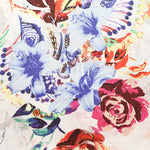 Made in China Linen Fabric - Elegant Flower - nomura tailor