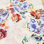 Made in China Linen Fabric - Elegant Flower - nomura tailor