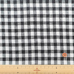 Made in China Yarn-dyed Linen Check Fabric - nomura tailor