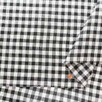 Made in China Yarn-dyed Linen Check Fabric - nomura tailor