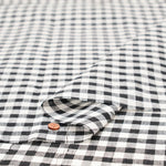 Made in China Yarn-dyed Linen Check Fabric - nomura tailor