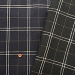 Made in China Linen Yarn-Dyed Check Fabric - nomura tailor
