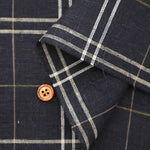 Made in China Linen Yarn-Dyed Check Fabric - nomura tailor