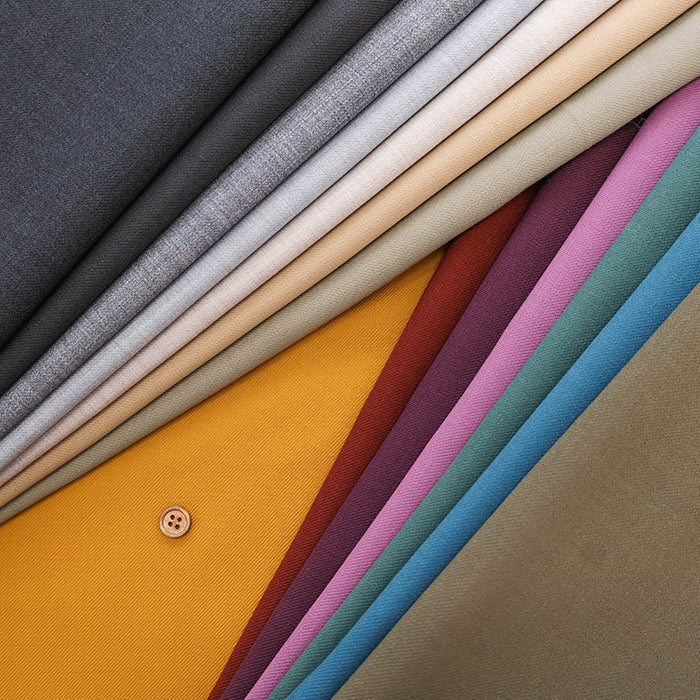 2way T/W Saxony Fabric - Plain - nomura tailor