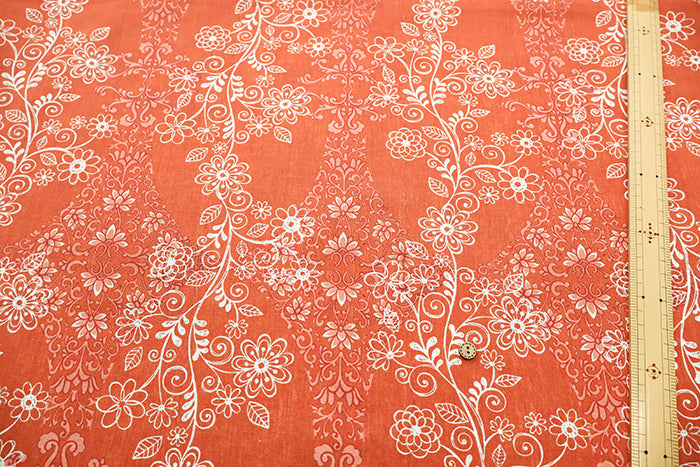 Linen Print Fabric - nomura tailor
