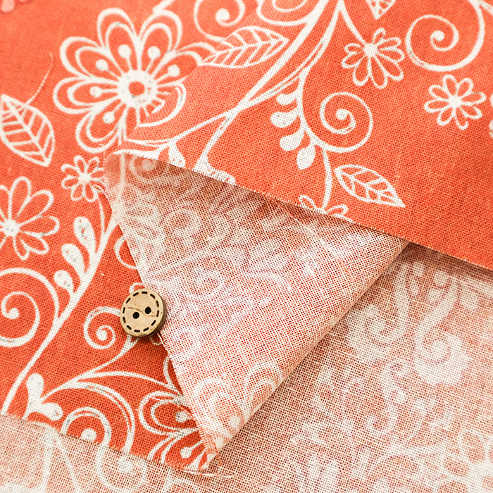 Linen Print Fabric - nomura tailor