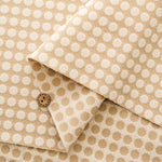 Circle Jacquard Stretch Fabric - nomura tailor