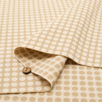 Circle Jacquard Stretch Fabric - nomura tailor