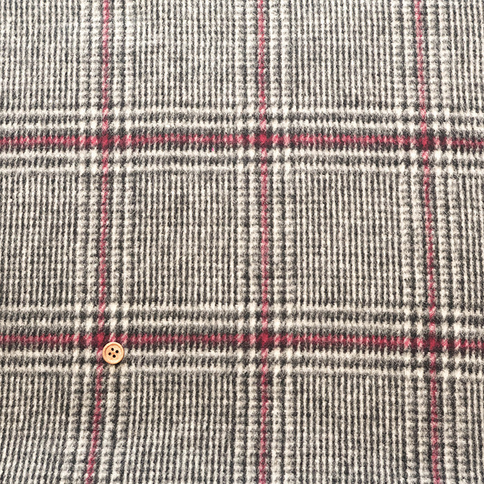 Reversible Wool Check Fabric - nomura tailor
