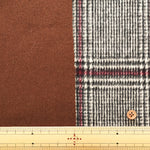 Reversible Wool Check Fabric - nomura tailor