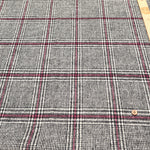 Reversible Wool Check Fabric - nomura tailor