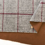 Reversible Wool Check Fabric - nomura tailor