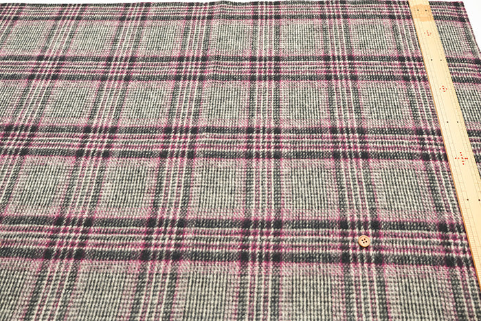 Reversible Wool Check Fabric - nomura tailor