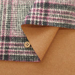 Reversible Wool Check Fabric - nomura tailor