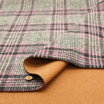 Reversible Wool Check Fabric - nomura tailor