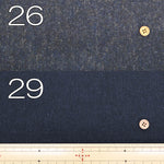 RE:NEWOOL Recycled Wool Tweed Fabric - Plain - nomura tailor