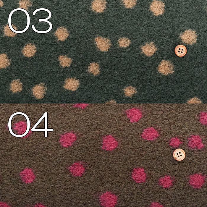 Polyester Sliver Jacquard Fabric - Dot - nomura tailor