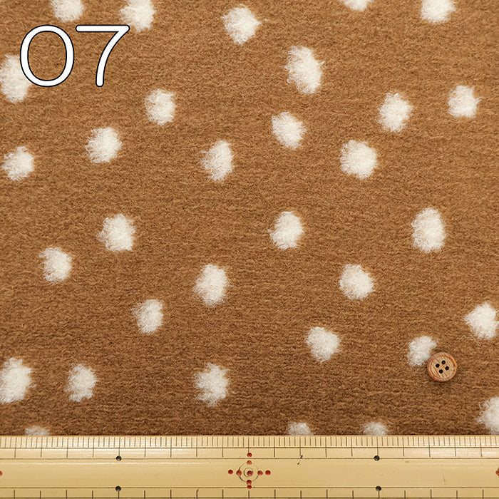 Polyester Sliver Jacquard Fabric - Dot - nomura tailor