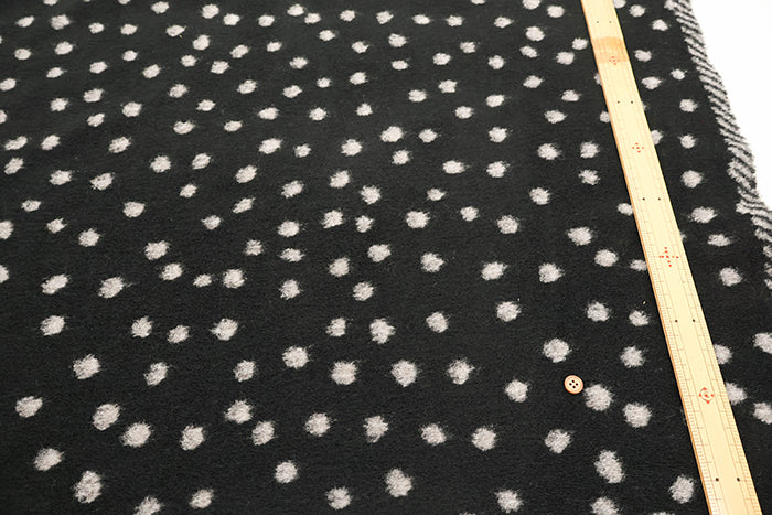 Polyester Sliver Jacquard Fabric - Dot - nomura tailor