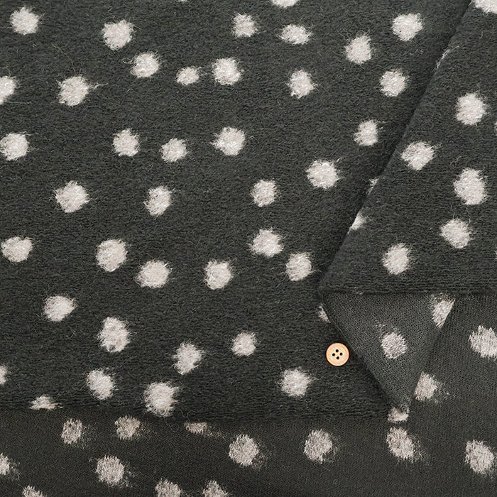 Polyester Sliver Jacquard Fabric - Dot - nomura tailor