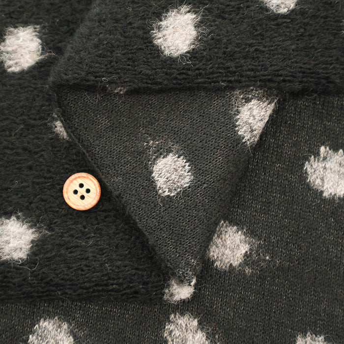 Polyester Sliver Jacquard Fabric - Dot - nomura tailor