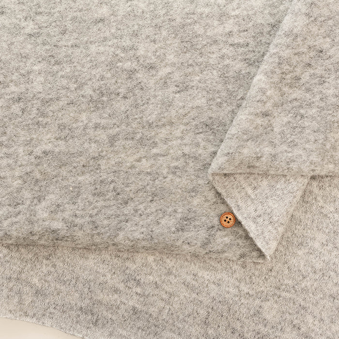 Polyester Sliver Knit Fabric - Plain - nomura tailor