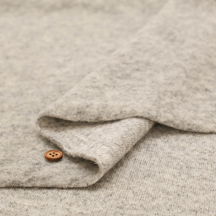 Polyester Sliver Knit Fabric - Plain - nomura tailor