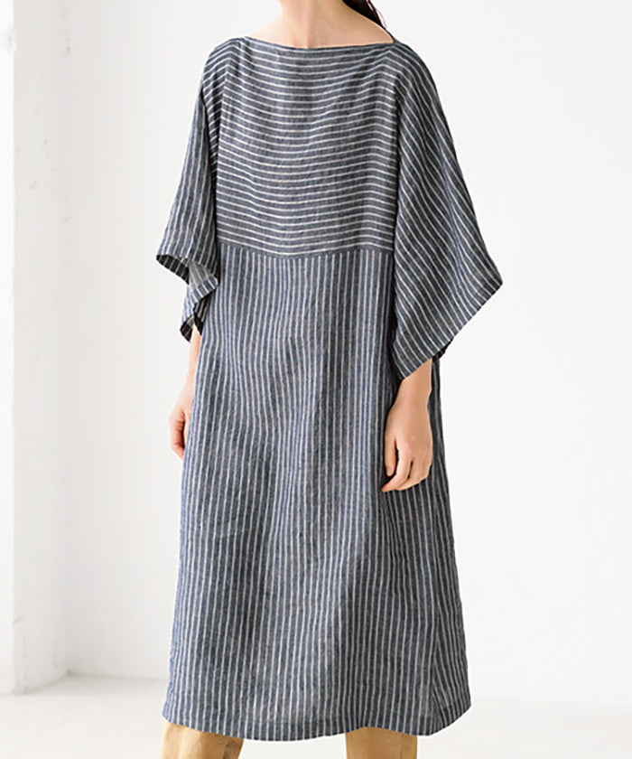 Sewing Pattern - “Straight and Simple Series” T-shaped Dress - nomura tailor