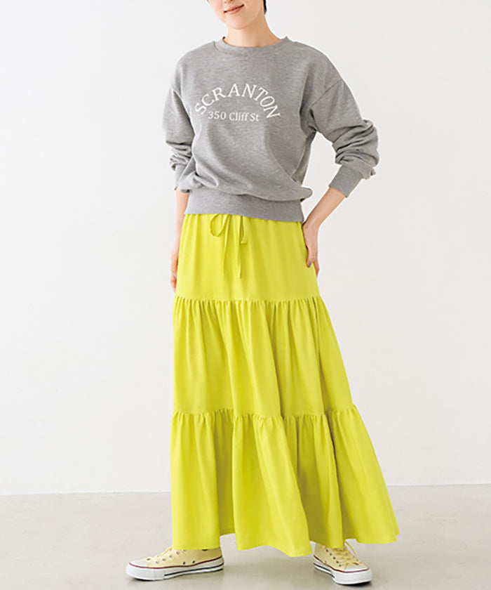 Sewing Pattern - 3-tiered Tiered Skirt - nomura tailor