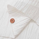 Yarn-dyed linen-washer fabric Solid color - nomura tailor