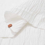 Yarn-dyed linen-washer fabric Solid color - nomura tailor