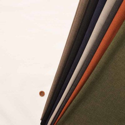Stretch Quick-Dry Melty Washer Fabric - Plain - nomura tailor