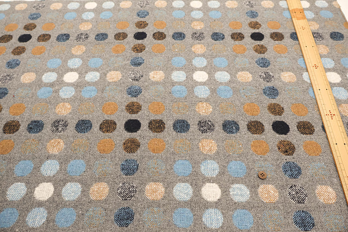 Made in China Color Tweed Fabric - Dot - nomura tailor