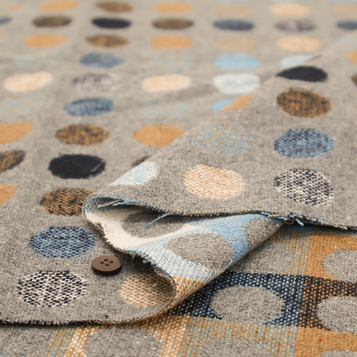 Made in China Color Tweed Fabric - Dot - nomura tailor