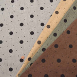 Made in China Ester Corduroy Print Fabric - Polka Dot - nomura tailor