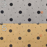 Made in China Ester Corduroy Print Fabric - Polka Dot - nomura tailor