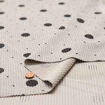 Made in China Ester Corduroy Print Fabric - Polka Dot - nomura tailor