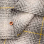 Wool gauze check fabric - nomura tailor