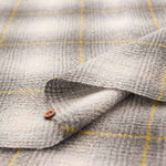 Wool gauze check fabric - nomura tailor