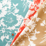 Polyester Shantung Print Fabric - Flower - nomura tailor