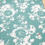 Polyester Shantung Print Fabric - Flower - nomura tailor