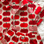 10/1 Cotton Canvas Print Fabric - Pumpkin - nomura tailor
